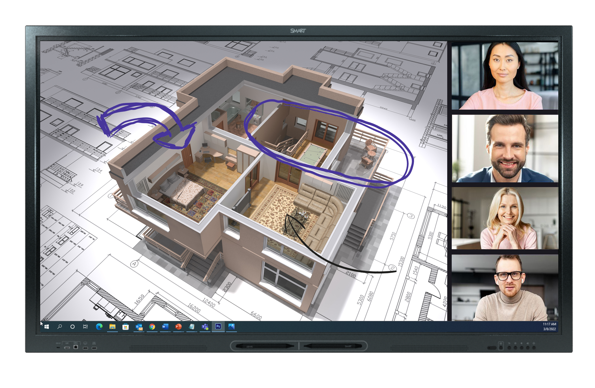 GX Video Conferencing Design Markup