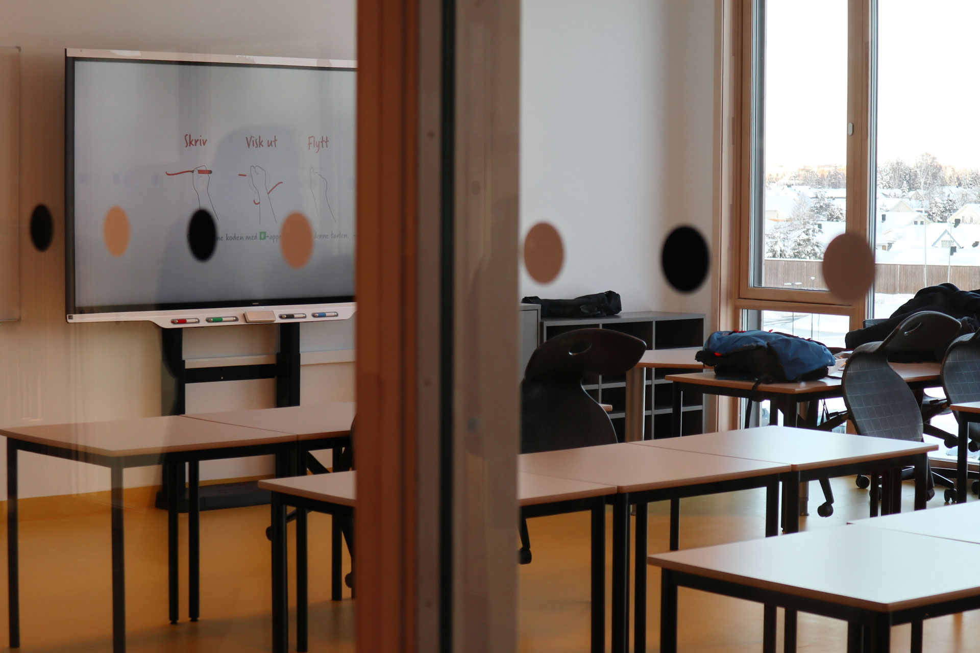 Artikkel Smart board moderne avansert gystadmarka ungdomsskole