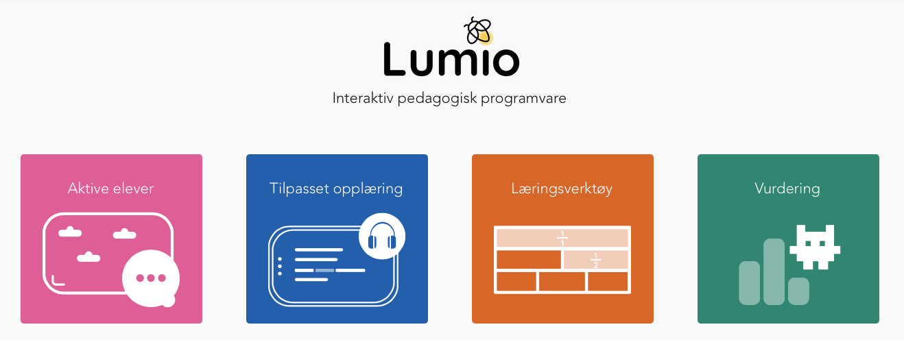 Lumio pedagogisk programvare