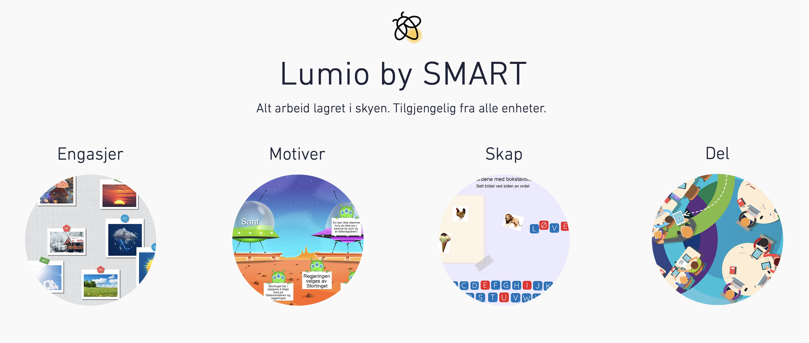 lumio.by.smart - engasjer, motiver,skap og del